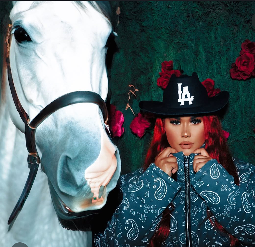 WXLF with white horse